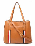 Premium Tan Women Handbag with Adjustable Shoulder Strap