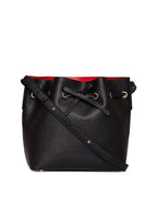 Elegant Black Bucket Sling Bag