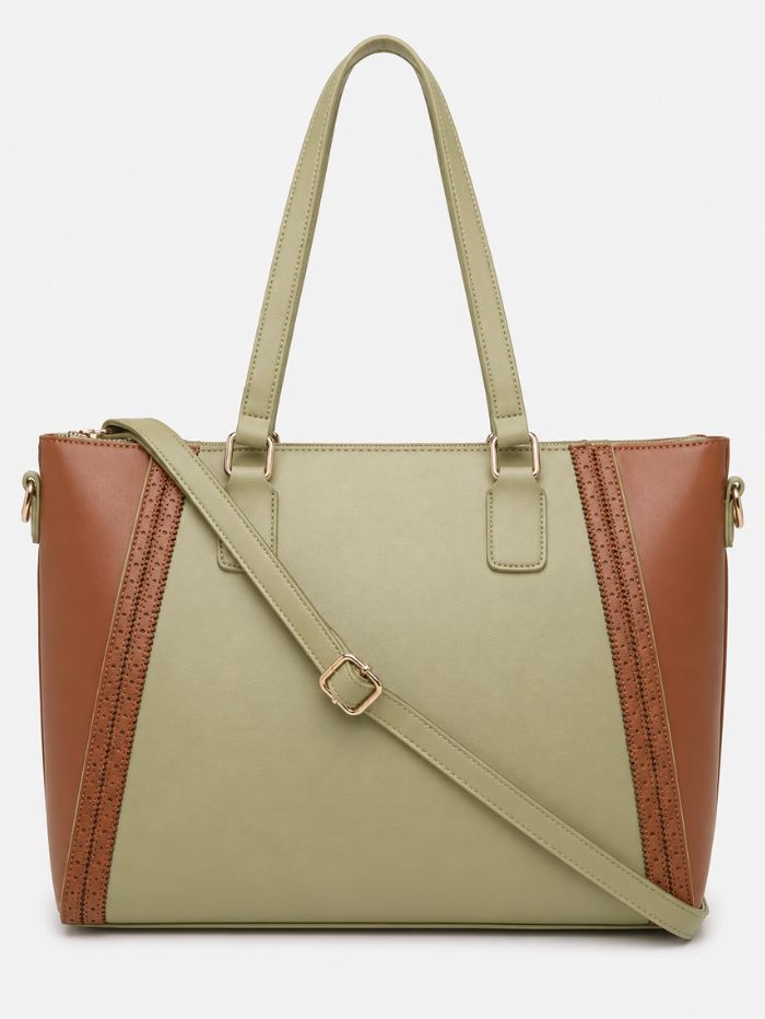 Premium Green Women Shoulder Bag with Adjustable Sling Strap