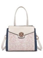 Premium Blue Women Handbag with Adjustable Sling Strap