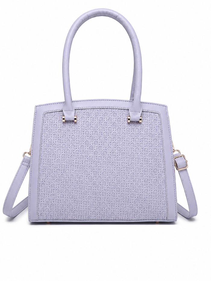 Premium Purple Women Handbag with Adjustable Sling Strap