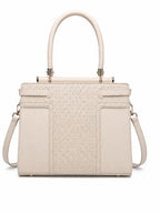Premium Beige Women Handbag with Adjustable Sling Strap