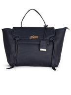 Luxury Structured Satchel Blue Bag For Women