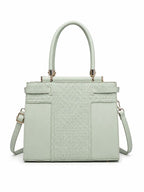 Premium Green Women Handbag with Adjustable Sling Strap