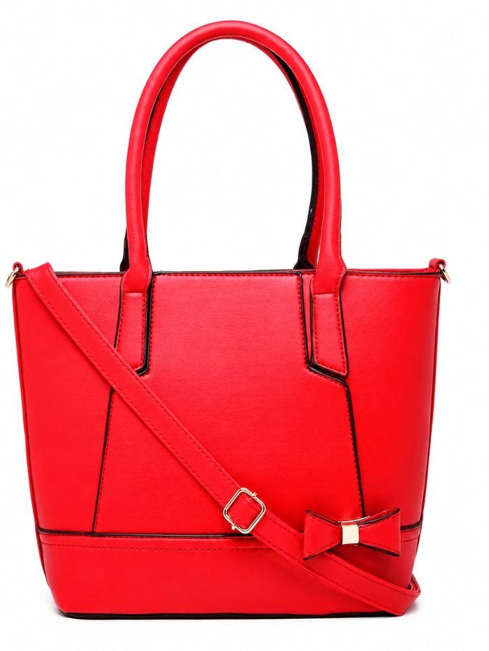 Elegant Red Women Handbag Stylish Shoulder Tote Bag for Daily Use