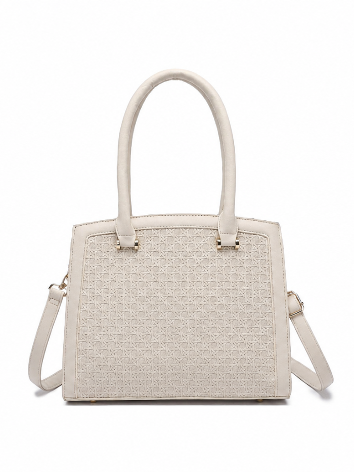 Premium Off White Women Handbag with Adjustable Sling Strap