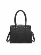 Premium Black Women Handbag with Adjustable Sling Strap