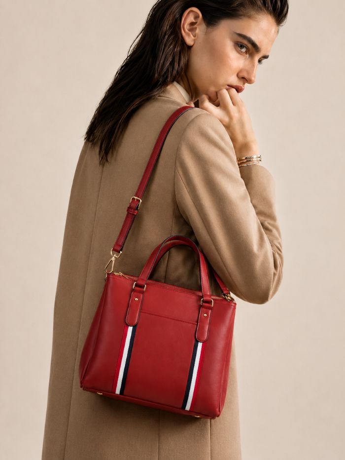 Premium Maroon Women Handbag with Adjustable Shoulder Strap