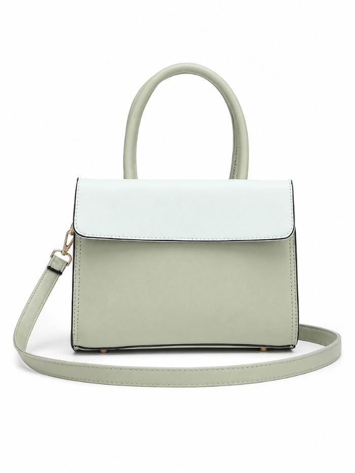 Premium Green Women Handbag with Adjustable Sling Strap