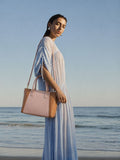 Premium Pink Women Shoulder Bag with Adjustable Sling Strap