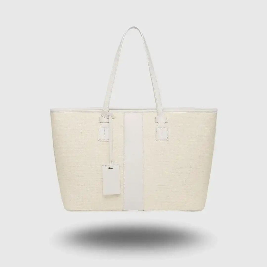 PEARL WHITE CLASSIC TOTE BAG
