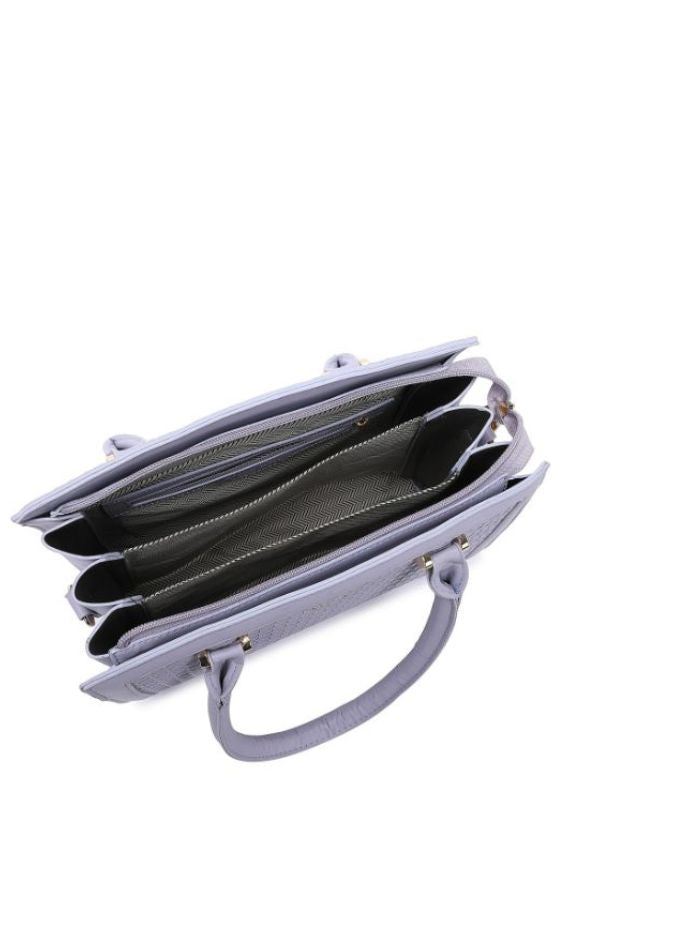 Premium Purple Women Handbag with Adjustable Sling Strap