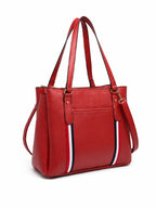 Premium Maroon Women Handbag with Adjustable Shoulder Strap