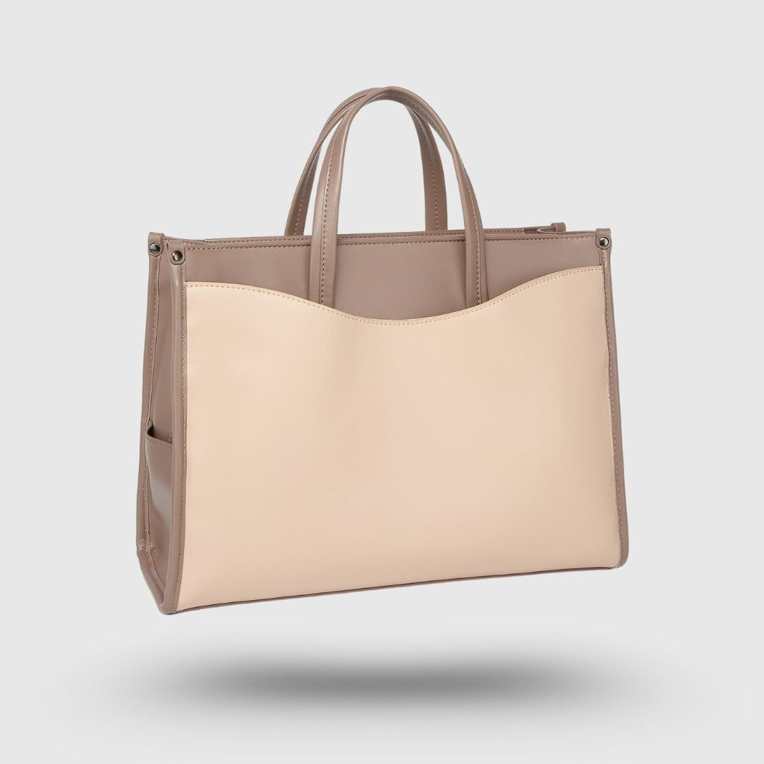 EMPORIO OFF WHITE BROOKE TOTE BAG