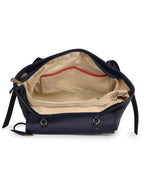 Luxury Structured Black Satchel Handbag for Women