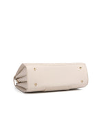 Premium Beige Women Handbag with Adjustable Sling Strap