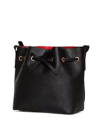 Elegant Black Bucket Sling Bag
