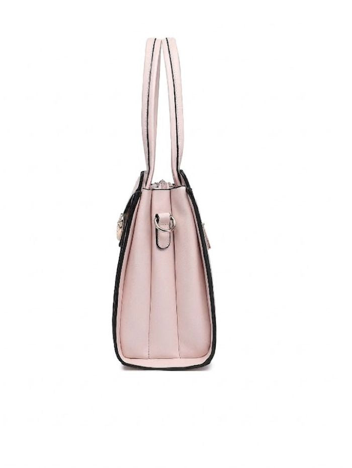 Premium Pink Women Handbag with Adjustable Sling Strap