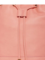Stylish Drawstring Bucket Pink Sling Bag for Women