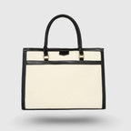 Davina Emporio Black Work Tote Bag