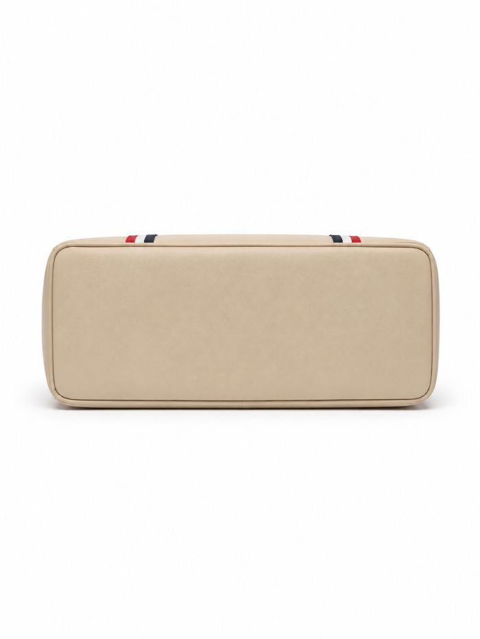 Premium Beige Women Handbag with Adjustable Shoulder Strap