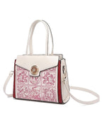 Premium Red Women Handbag with Adjustable Sling Strap