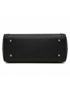 Premium Black Women Tote Bag with Adjustable Shoulder Strap