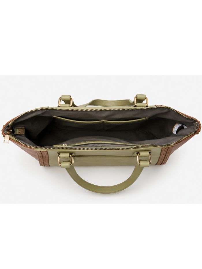 Premium Green Women Shoulder Bag with Adjustable Sling Strap