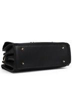 Premium Black Women Handbag with Adjustable Sling Strap