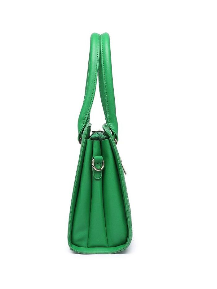 Premium Green Women Handbag with Adjustable Sling Strap