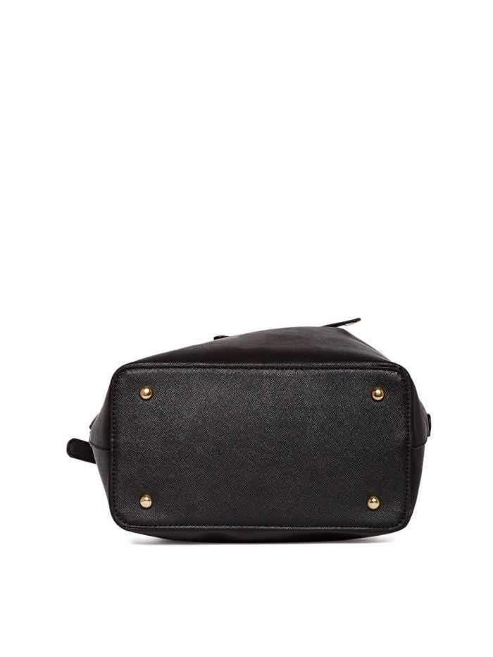 Elegant Black Bucket Sling Bag