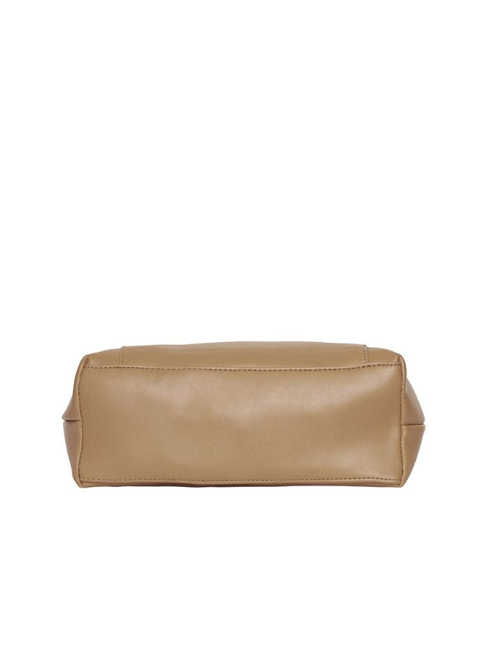Elegant Beige Top Handle Handbag for Women