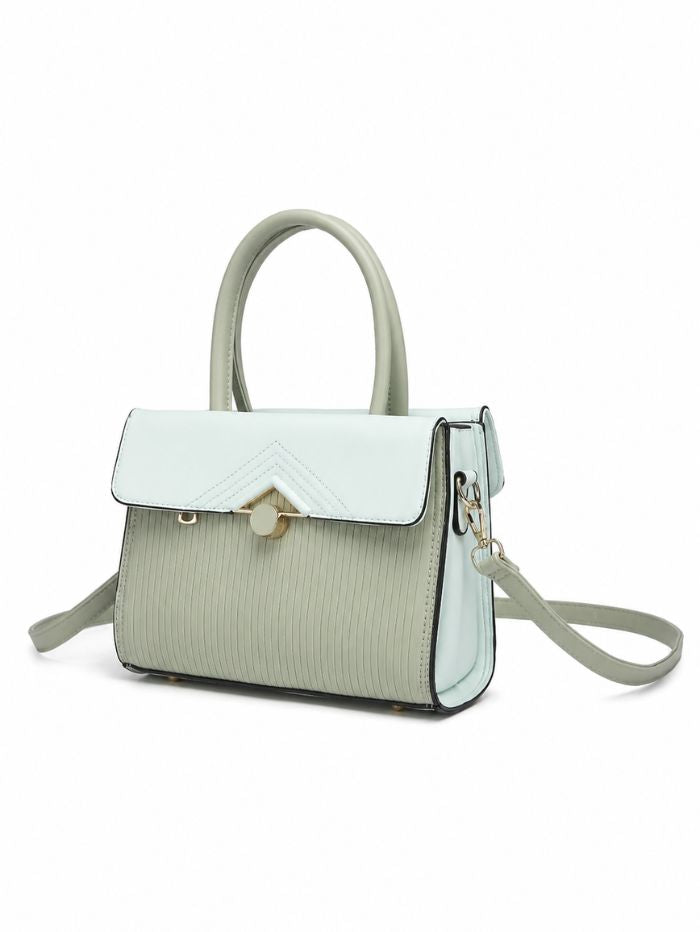 Premium Green Women Handbag with Adjustable Sling Strap