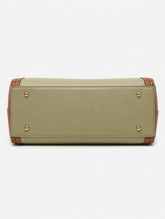 Premium Green Women Shoulder Bag with Adjustable Sling Strap