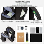 Anti Theft Sling Bag With A Charging Cable