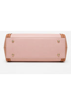 Premium Pink Women Shoulder Bag with Adjustable Sling Strap