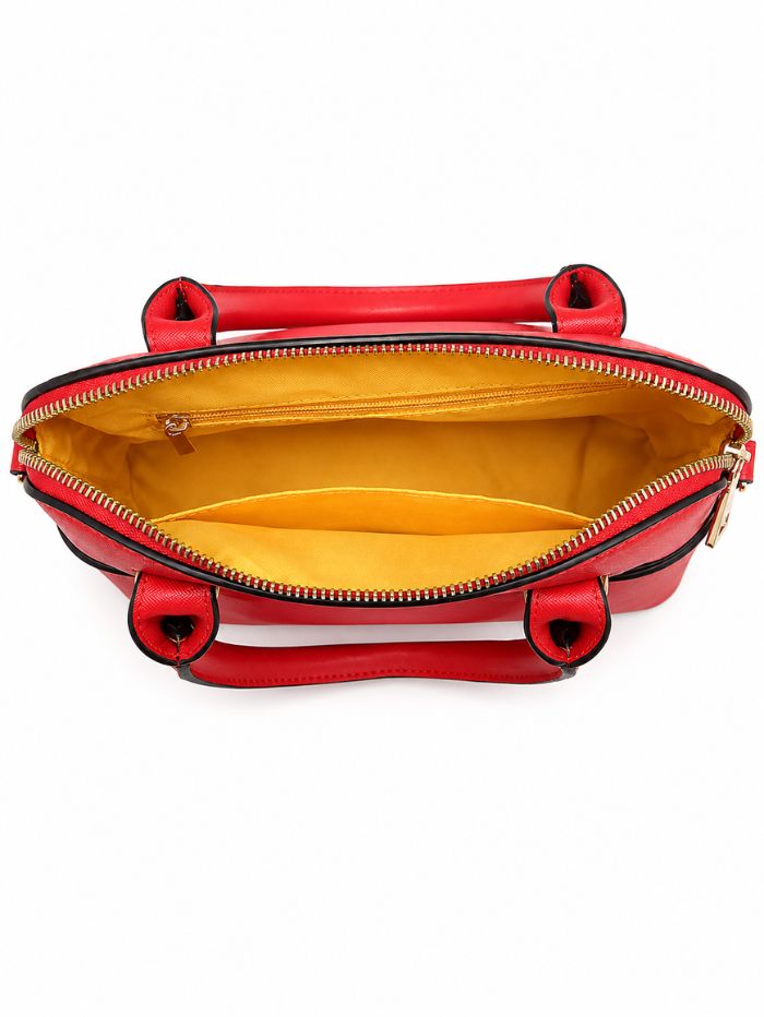 Stylish Red Women Handbag with Shoulder Strap Premium Tote Bag
