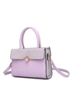 Premium Purple Women Handbag with Adjustable Sling Strap
