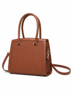 Premium Brown Women Handbag with Adjustable Sling Strap
