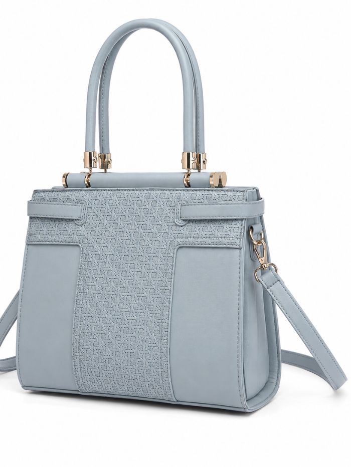 Premium Blue Women Handbag with Adjustable Sling Strap