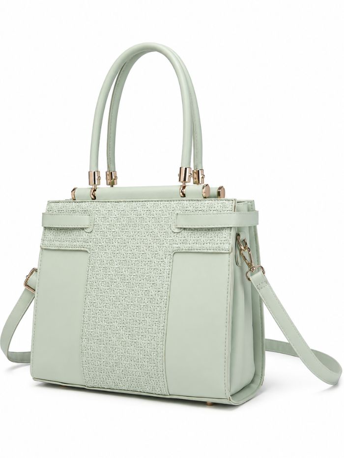 Premium Green Women Handbag with Adjustable Sling Strap