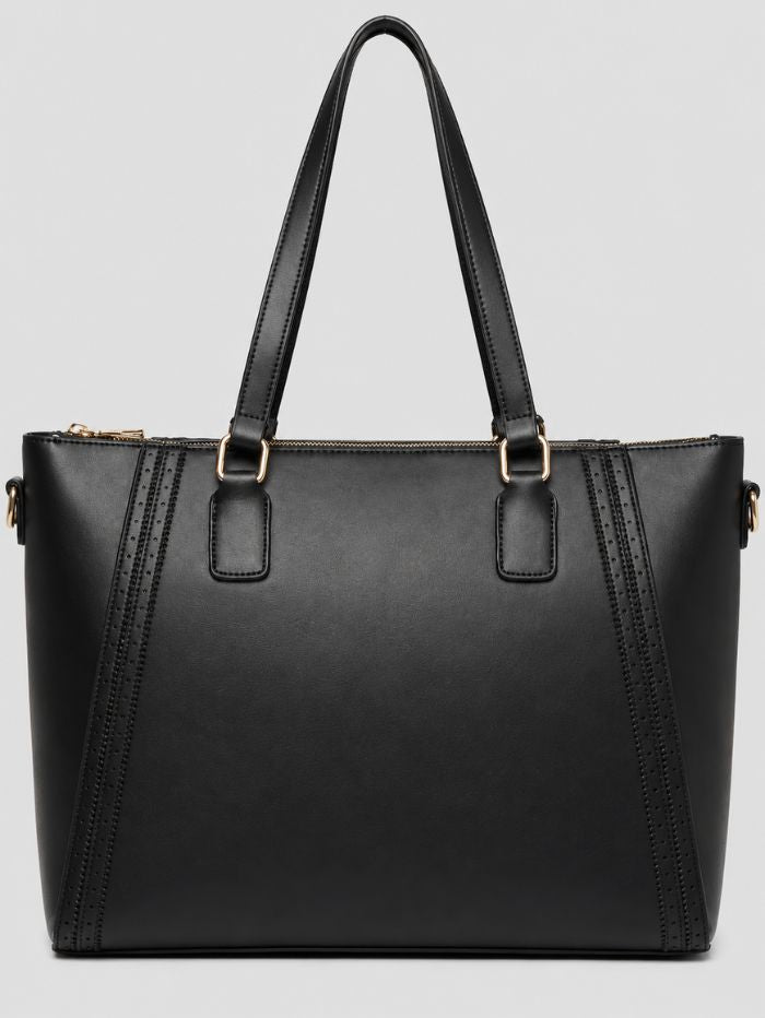 Premium Black Women Tote Bag with Adjustable Shoulder Strap