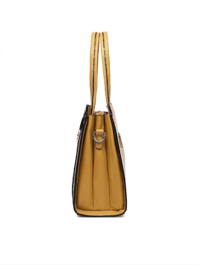 Premium Mustard Women Handbag with Adjustable Sling Strap