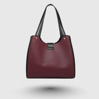 DENICE MAROON EMPORIO TOTE BAG