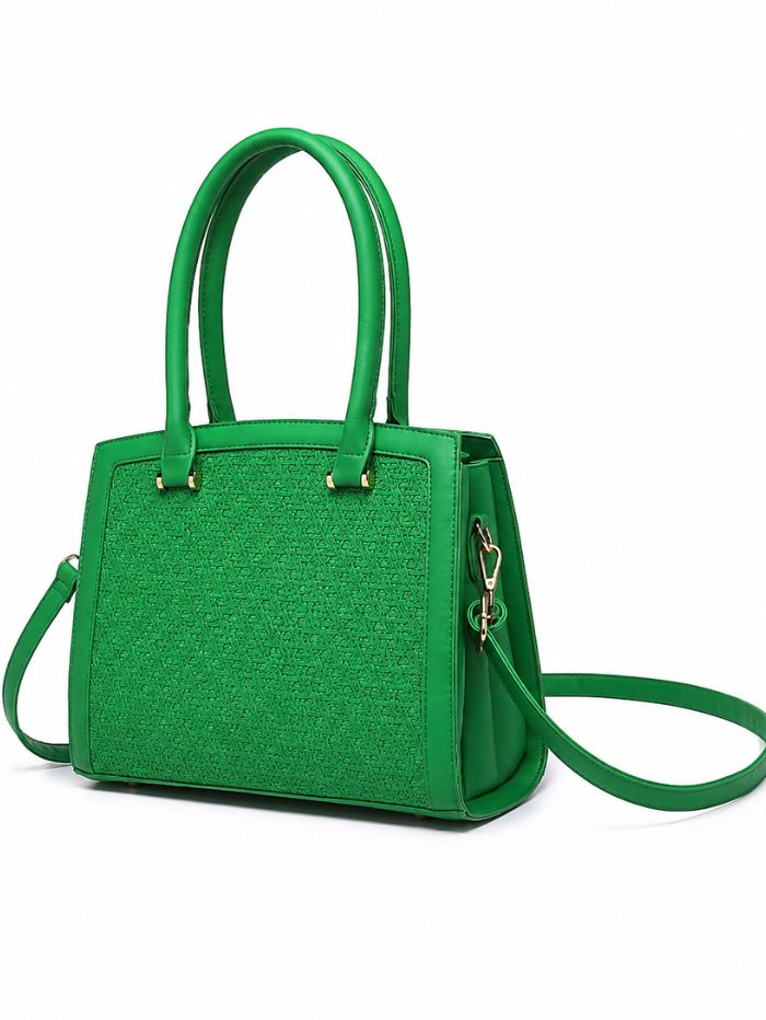 Premium Green Women Handbag with Adjustable Sling Strap