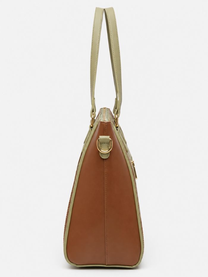 Premium Green Women Shoulder Bag with Adjustable Sling Strap