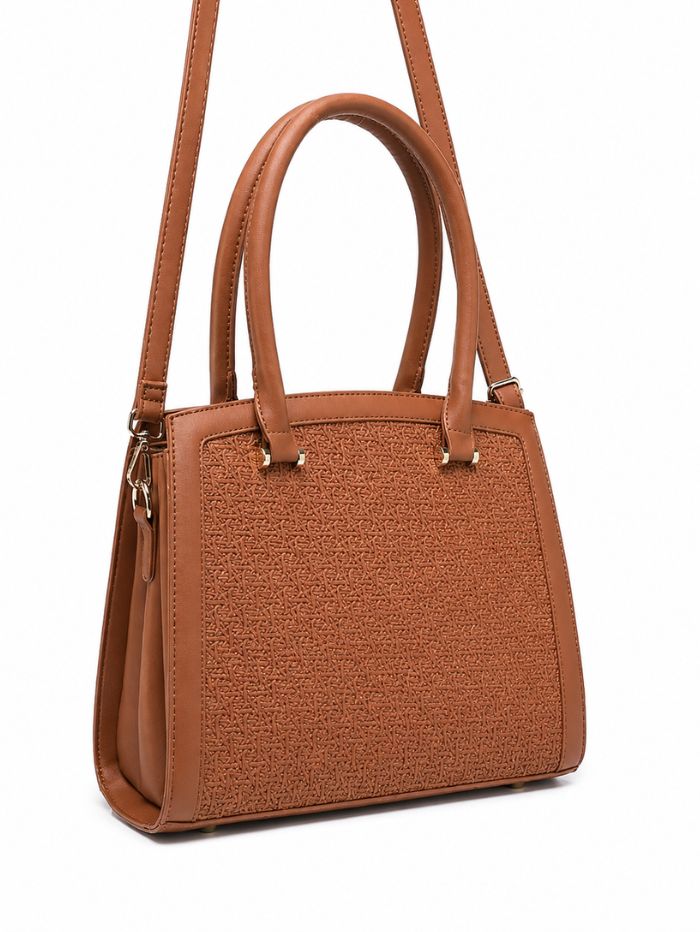 Premium Brown Women Handbag with Adjustable Sling Strap