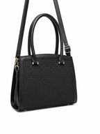 Premium Black Women Handbag with Adjustable Sling Strap