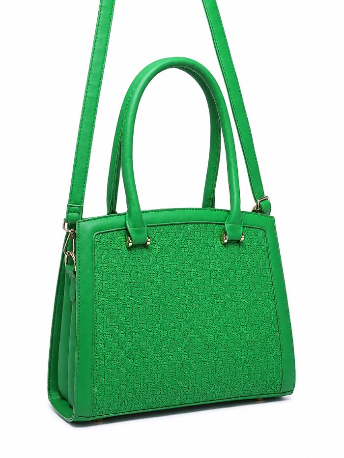 Premium Green Women Handbag with Adjustable Sling Strap
