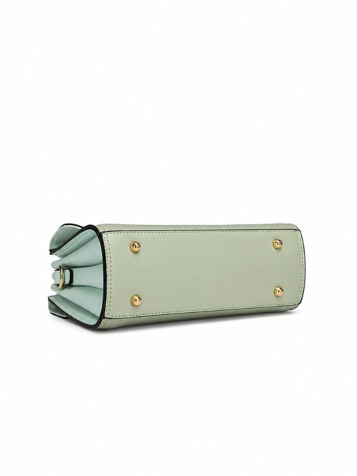 Premium Green Women Handbag with Adjustable Sling Strap